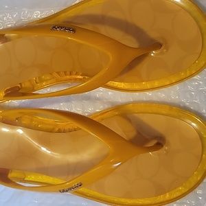 Coach Jelly Sandals